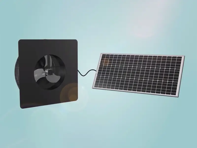 Photovoltaic exhaust fan